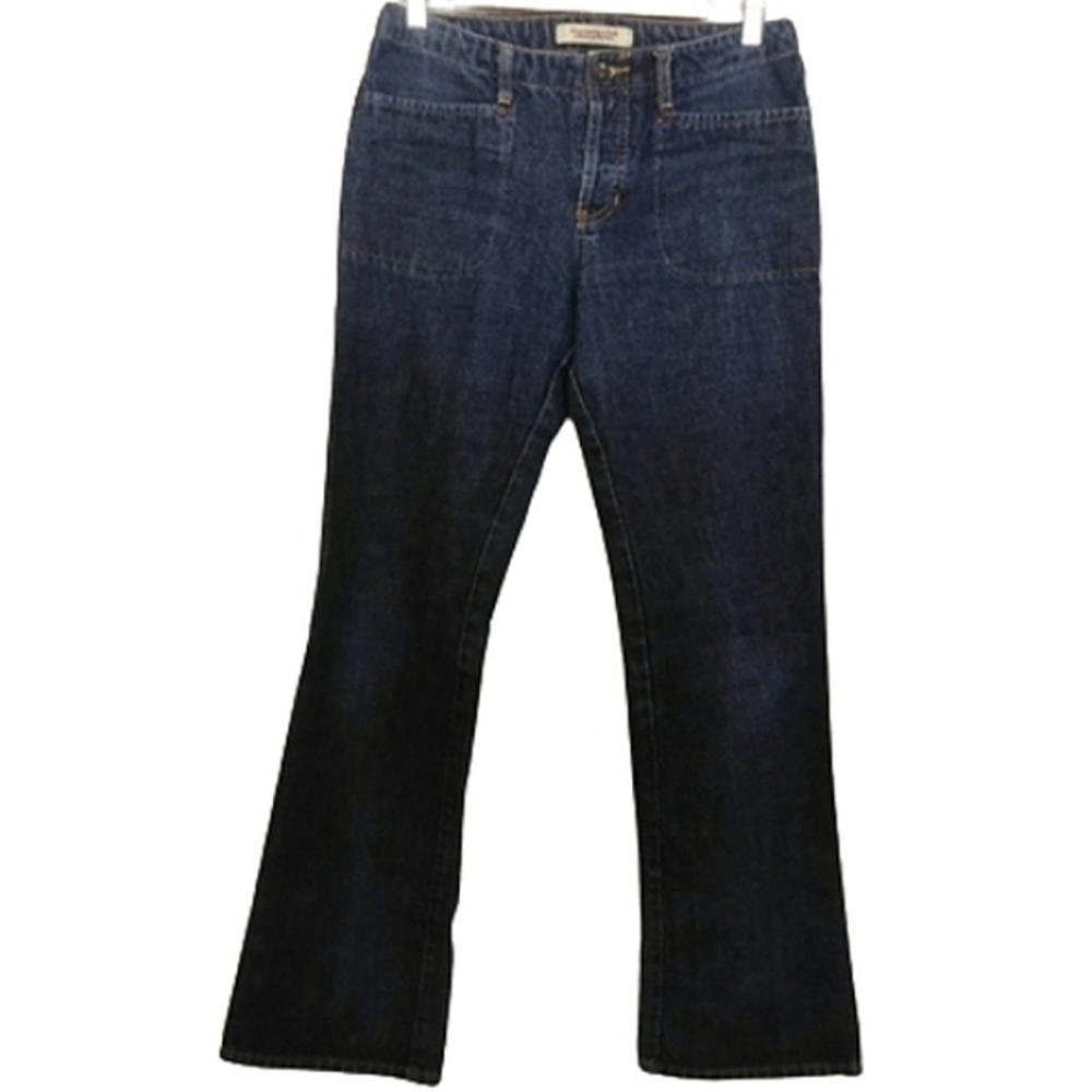 Abercrombie & Fitch Medium Wash Button Fly Casual Cotton Streetwear Blue Jeans